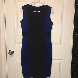 Enfocus Studio Black & Royal Blue Dress Size 6 New